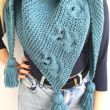 'Owlie' Scarf Shawl - toddler, child and adult