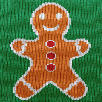 Christmas gingerbread knitting chart
