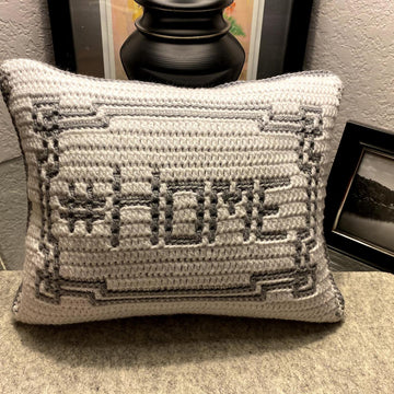 #Home Mosaic Pillow
