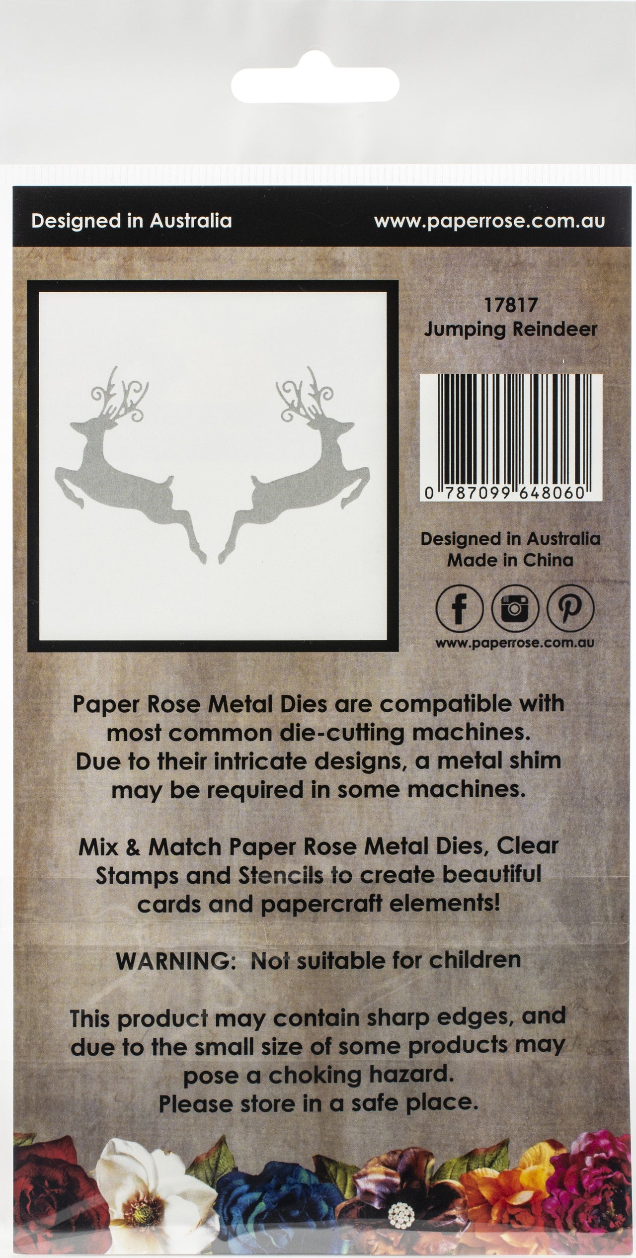 Paper Rose Dies - Jumping Reindeer
