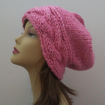 The Roxy Hat - Slouch Hat with a Braid