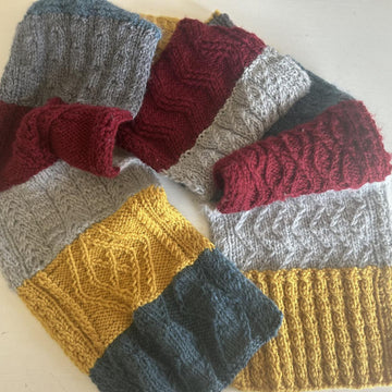 Autumn Cable Scarf