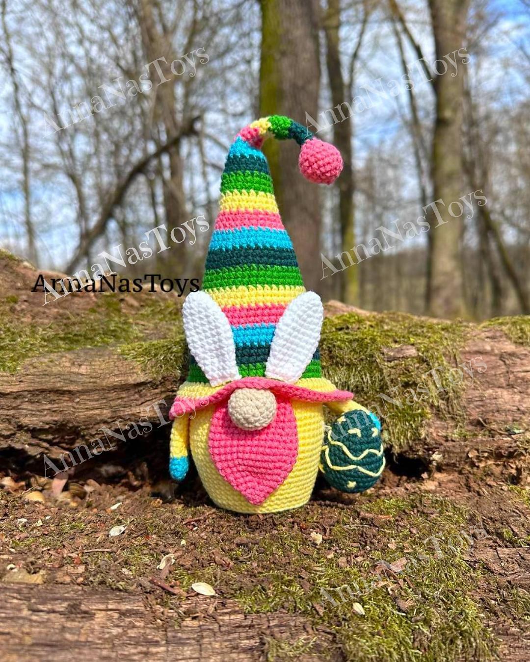 Spring Easter gnome (boy4)