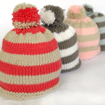 Easy Baby Bobble Hat / Beanie Hat