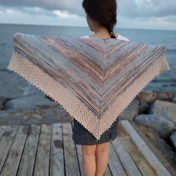 Mediterranean Sunset Shawl