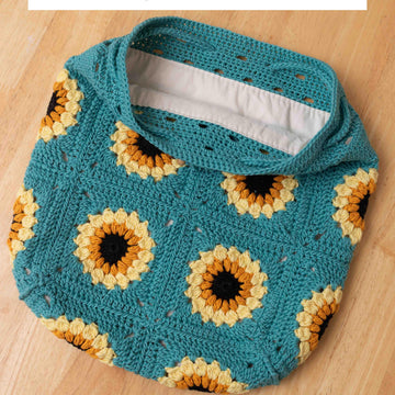 Sunflower Drawstring Backpack