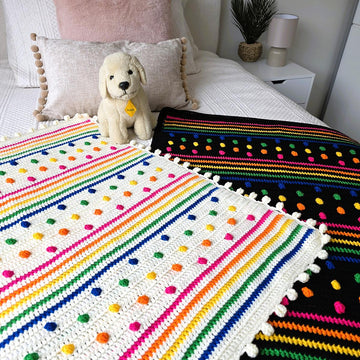 Spots & Stripes Baby Blanket