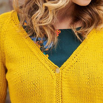 Lace Border Cardigan