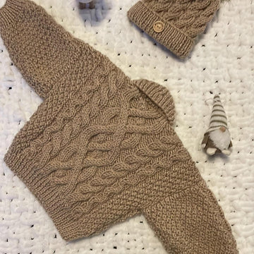 "Jim Plunkett" Aran Knitting Pattern