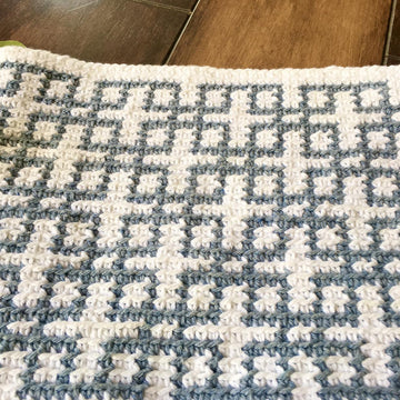 Lattice Tapestry Pouch