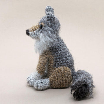 Winter Woolfie the realistic wolf
