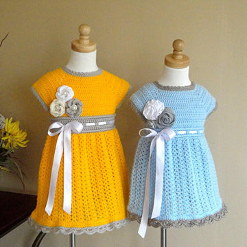 Crochet Pattern Toddler Dress