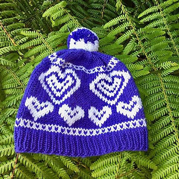 Hearts Hat For Little Ones