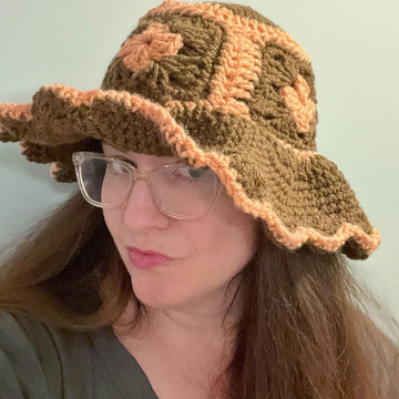 Floppy Festival Granny Square Hat