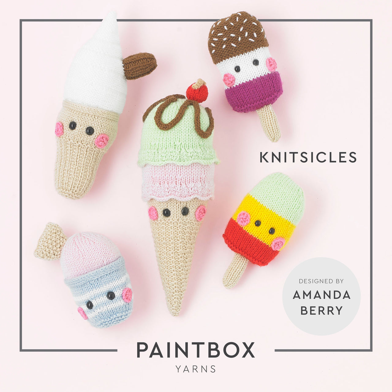 Knitsicles - Free Toy Knitting Pattern for Kids in Paintbox Yarns Simply DK