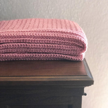 Raspberry Ridges Blanket
