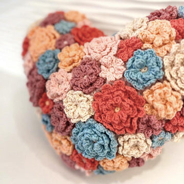 Blooming Heart Pillow
