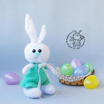 White Easter Bunny