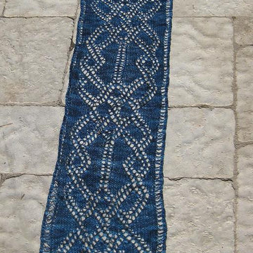 Stained Glass Lace Scarf