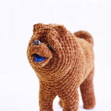 Chow chow amigurumi / チャウチャウのあみぐるみ