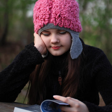 Brainy Earflap Hat
