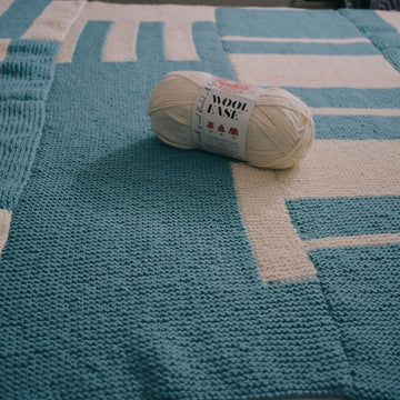 Timeline Throw - knit version