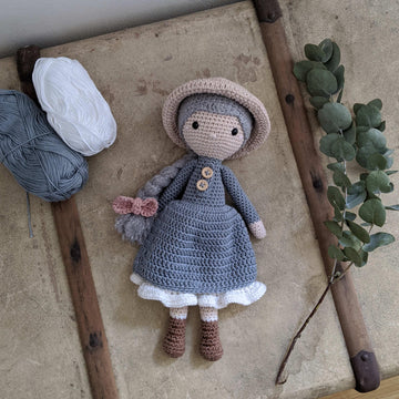 Sophie, crochet doll