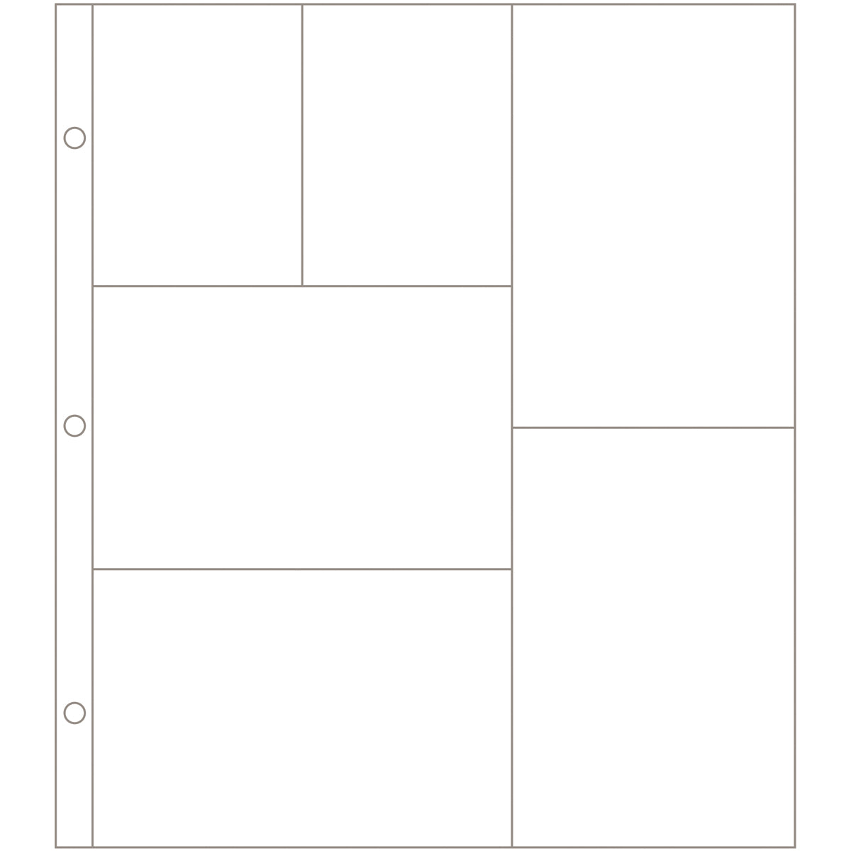 American Crafts Project Life Photo Pocket Pages 12/Pkg - Design G