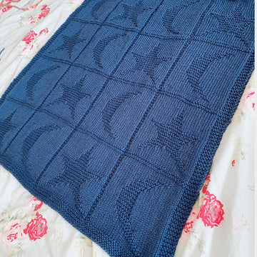 Moon and Star Blanket