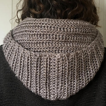 Crochet Hooded Cowl Scarf Pattern: Foxy Hooded Cowl