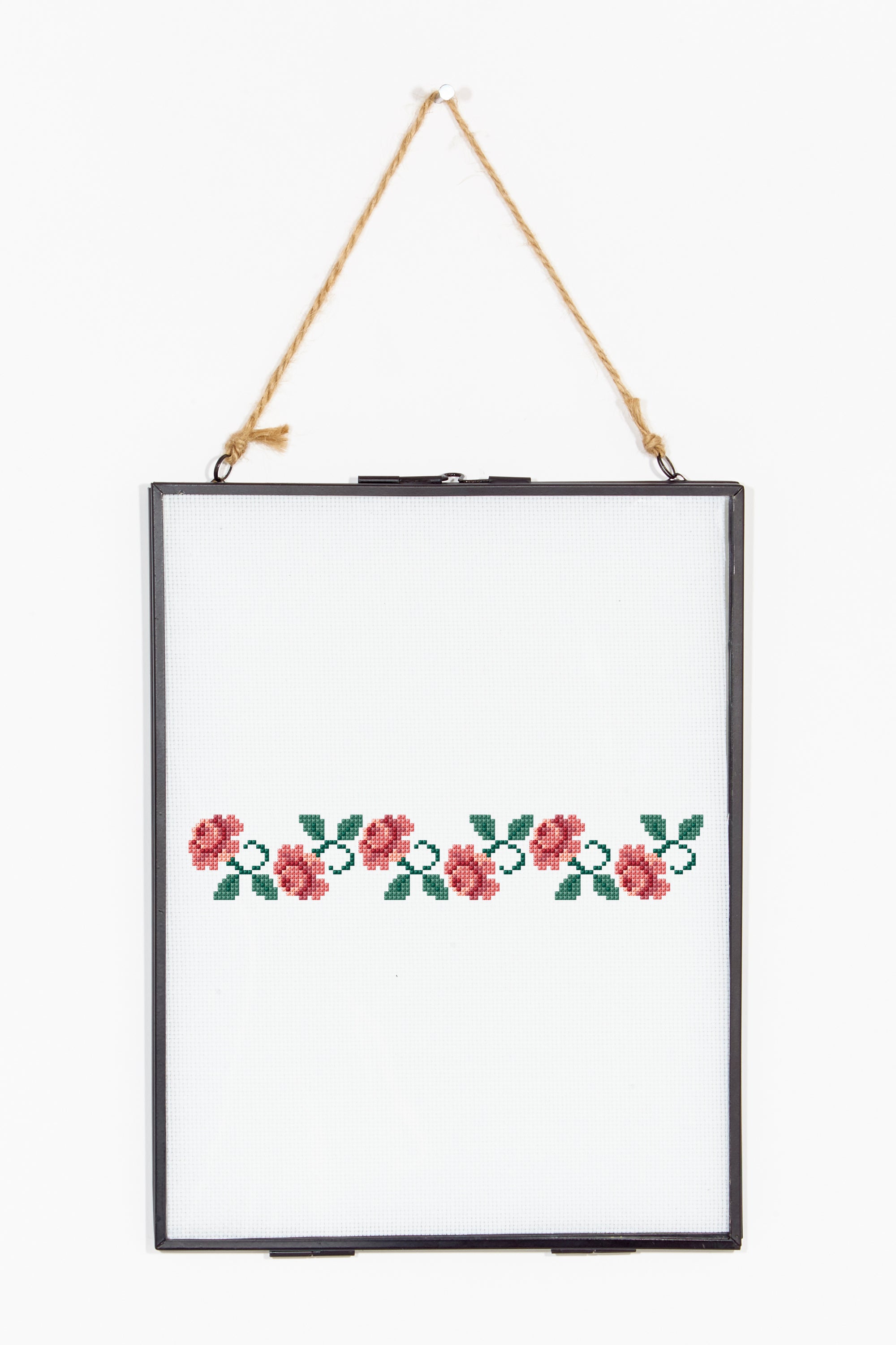 Rose Border in DMC - PAT0166 - Downloadable PDF