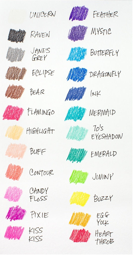 Spellbinders Jane Davenport Magic Wand Pencils 24/Pkg - 606392
