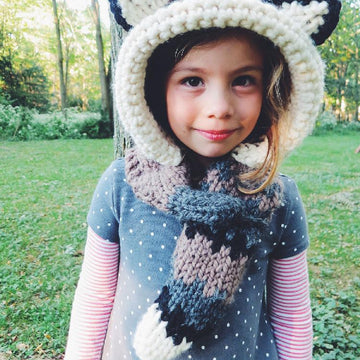 Finley the Fox Hooded Scarf