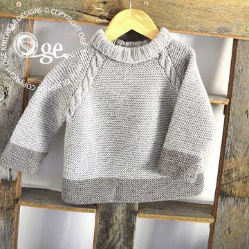 Driftwood Sweater, Top Down - P127