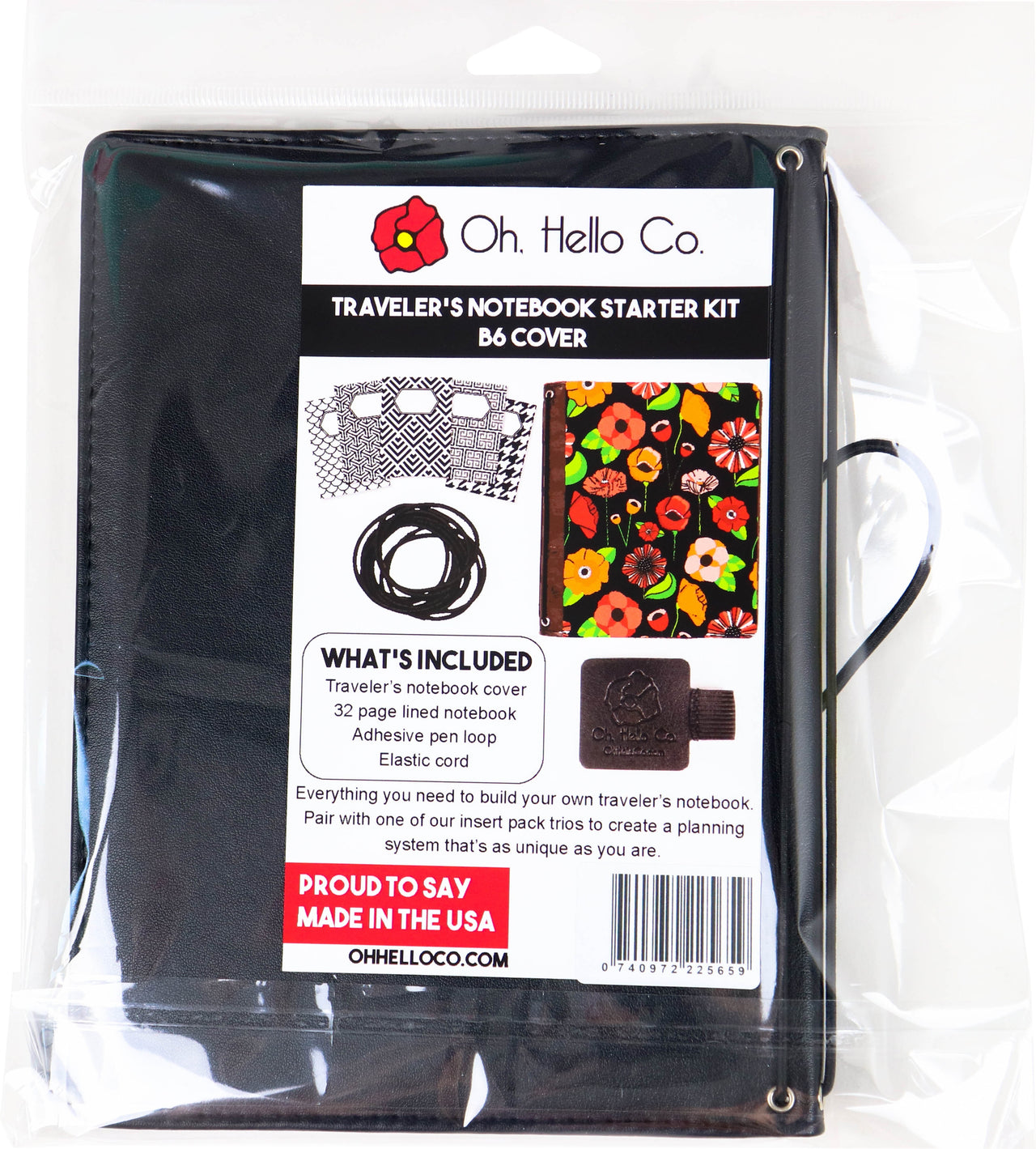 Oh, Hello Co. Oh Hello B6 Traveler's Notebook Starter Set - 605807