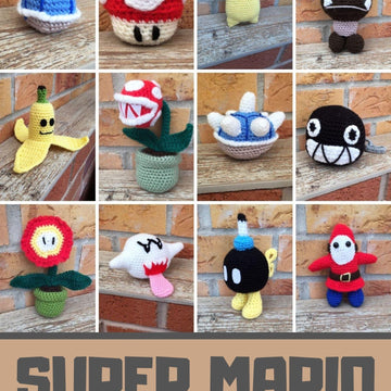 12 Super Mario Crochet Patterns