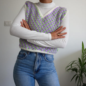 Corner to corner vest