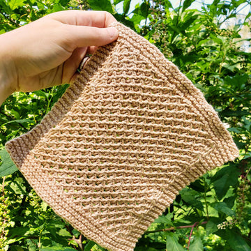 Garden Trellis Dishcloth