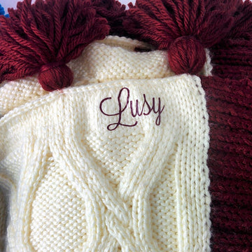 Twisted Cables Throw