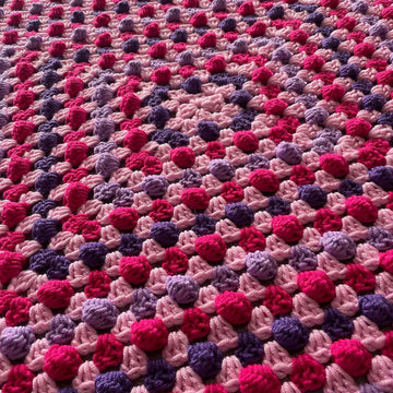 Bella’s Bobble Granny Square Blanket