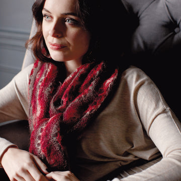 Rust Scarf in Rowan Kidsilk Haze - ZM72-00043-DEP - Downloadable PDF