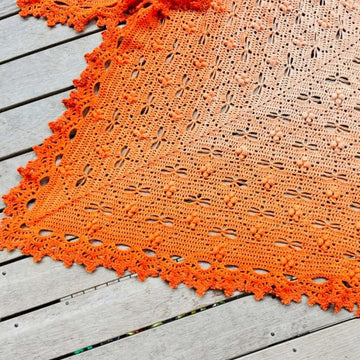 Dragonfly Freefall Shawl
