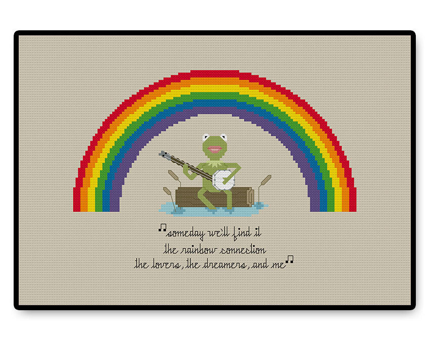 Rainbow Connection - PDF Cross Stitch Pattern