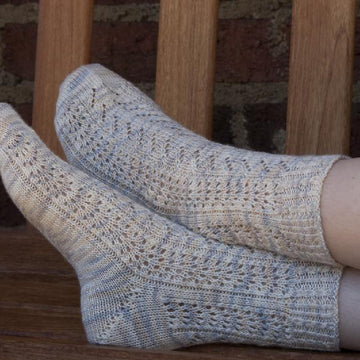 Feather Lace Socks