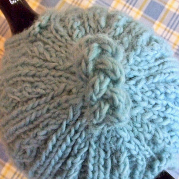 Cable & Rib Tea Cozy