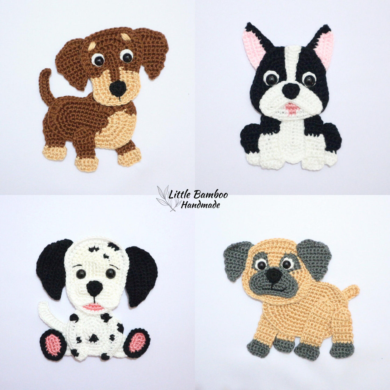 Dogs Applique Set C