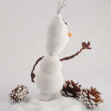 Häkelanleitung Schneemann Olaf