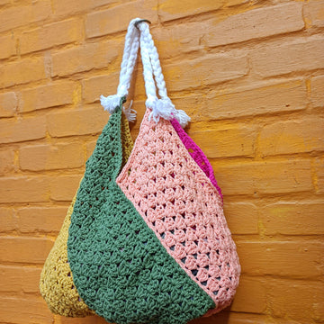 Crochet easy beach bag