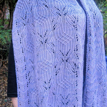 Shiso Cluster Lace Shawl