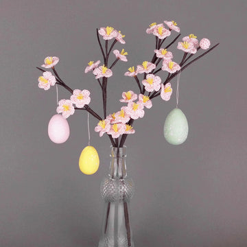 Cherry blossom twigs spring decor